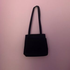 Black handbag